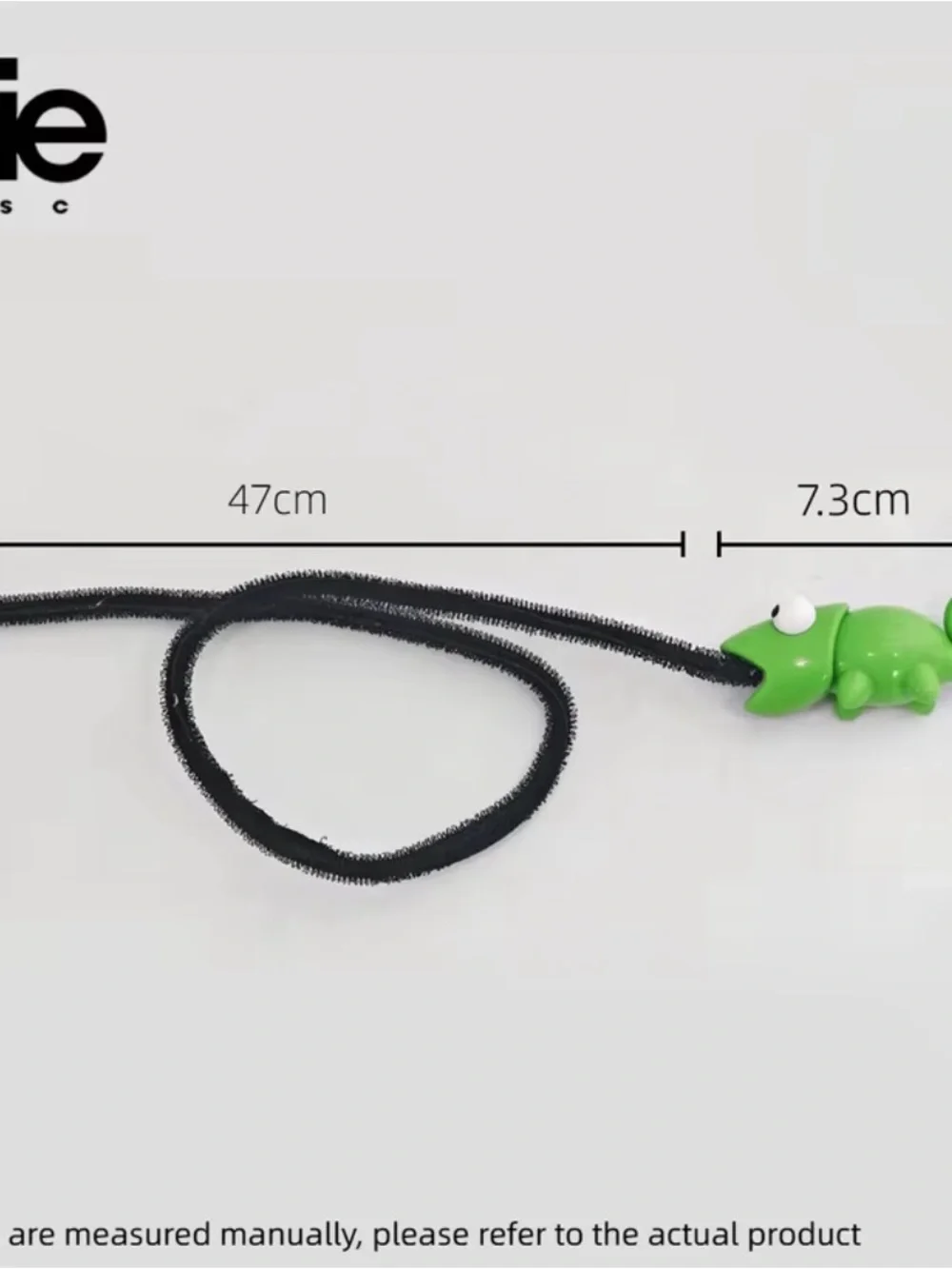 Joie Green Chameleon Drain Cleaner with Black Brush
